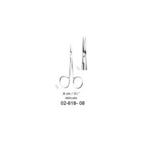 Fine Operating/Eye Scissors, Straight Art# : I-02-618-08