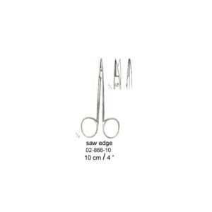 Wire Scissors, 10 cm - Saw Edge Art# : MSC-02-866-10