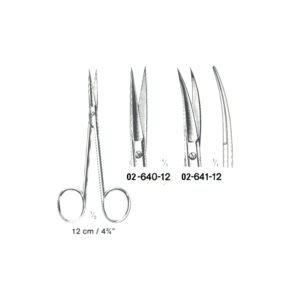 Iris Scissors, Straight/Curved - 12 cm Art# : MSC-02-640-12
